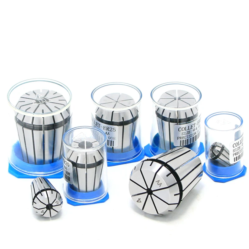Factory Price ER16 ER20 ER25 ER32 ER40 Spring CNC Collet Chuck ER16 CNC Collet