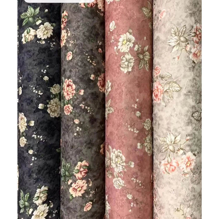 2024 Latest Vintage Summer Casual Long Dress Ladies Beach Boho Chiffon Maxi Floral Printed Dresses For Women Elegant