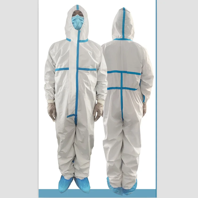
Protective Suits with Hat and Foot 