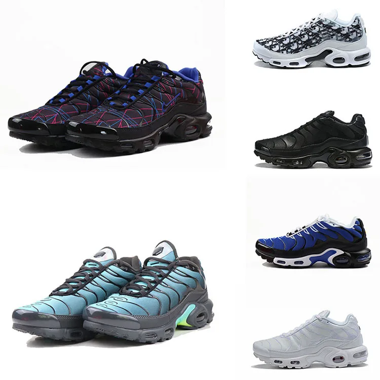 
DHL Free Shipping Men TN Air Cushion Shoes Comfortable Max Sport Running Air Shoes Casual Trainers Sneakers With Logo Box 