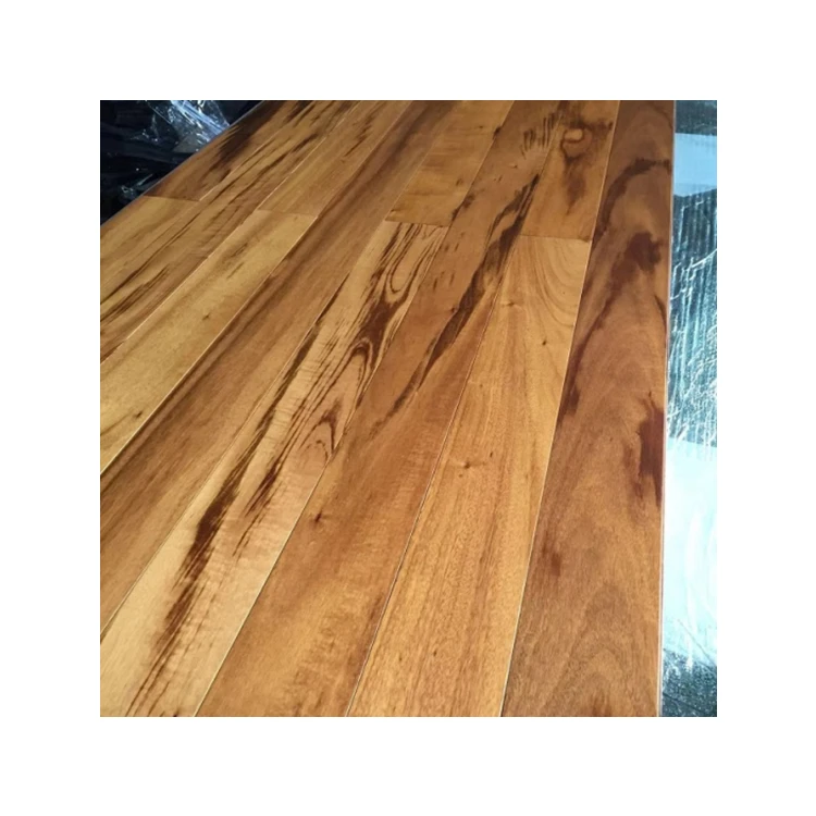 Деревянный паркет Tigerwood дубовое деревянное напольное покрытие паркетная напольная плитка для использования в помещении-