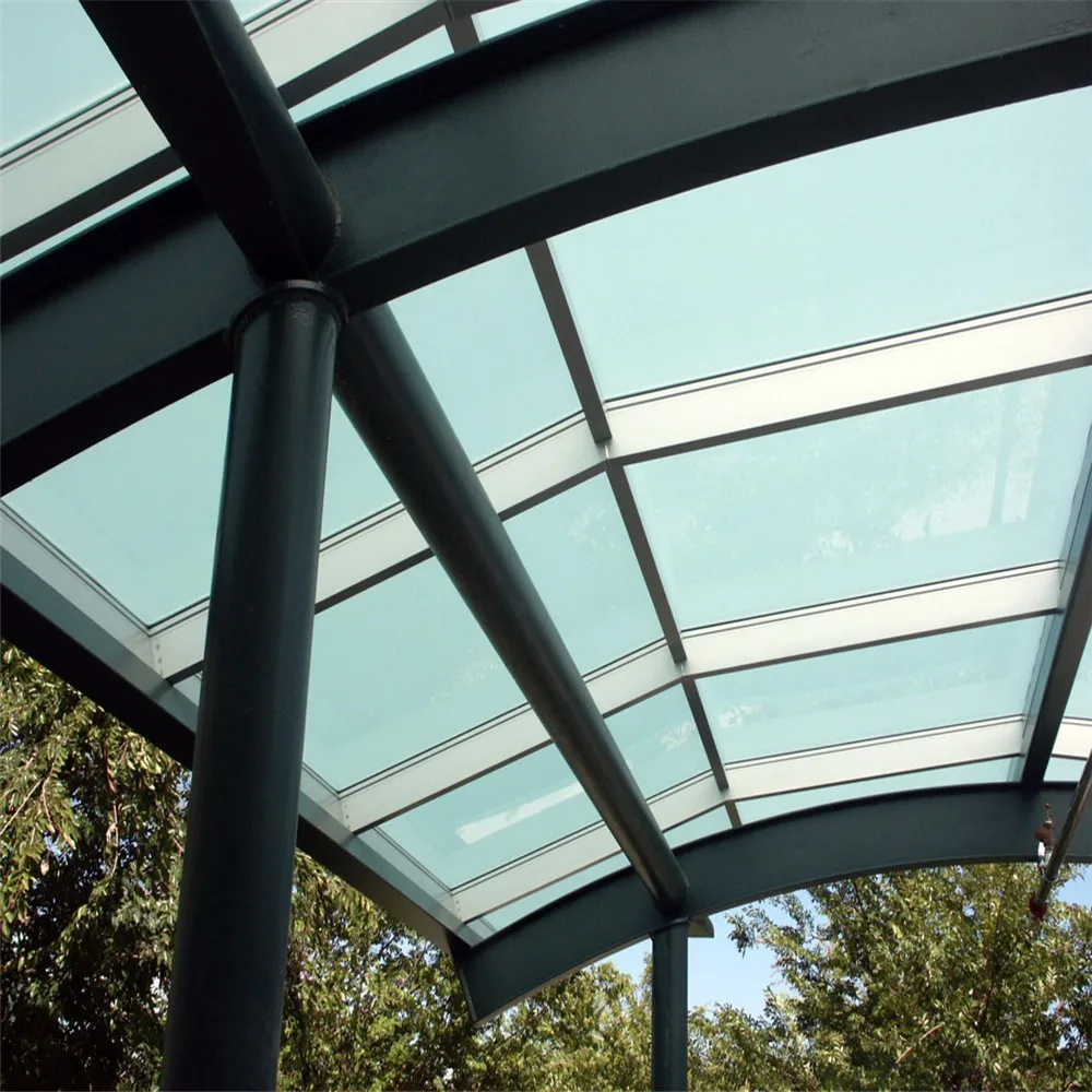 roofing sandwich panel double glass system skylight retractable glass roof canopy roof top glass skylights