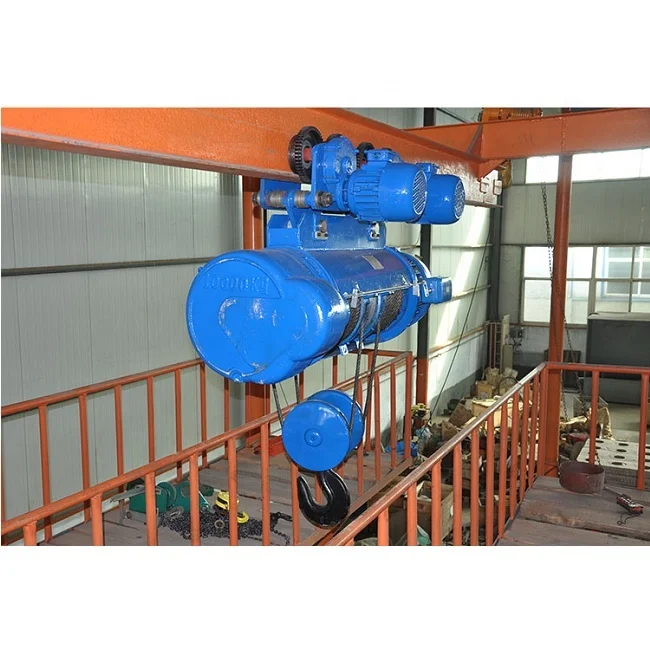 Professional CE ISO Approved  Direct Supplied CD/MD Wire Rope Electric Hoist 1000kg