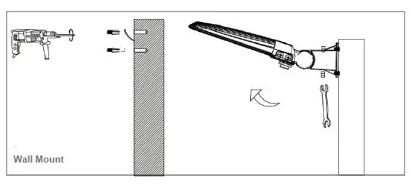 Slim LED Area Light Installation Method Atlas