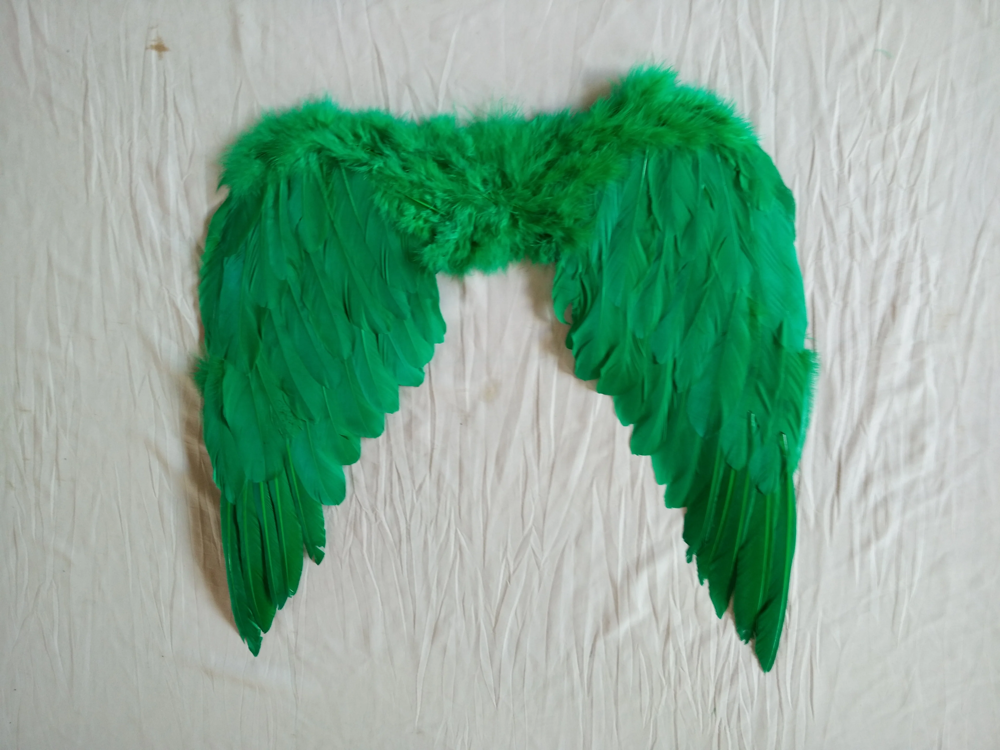 customized various colors small feather angel wings