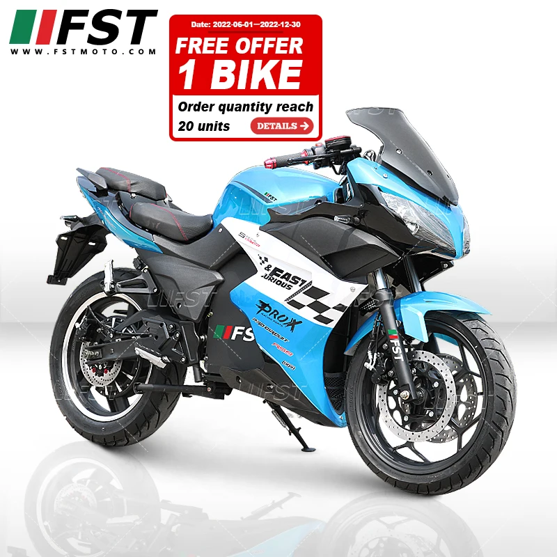 High Quality Factory Sale 17 inch 2 wheel 72v 32ah green power Electric Scooter off-road motorcycles adult 3000w