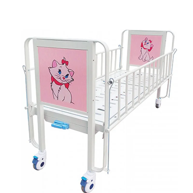 new design One Two function manual epoxy painted steel children for bed Medical home