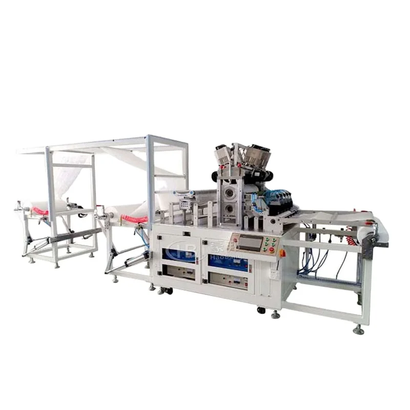 High efficiency ultrasonic compound embossing machine for non-woven