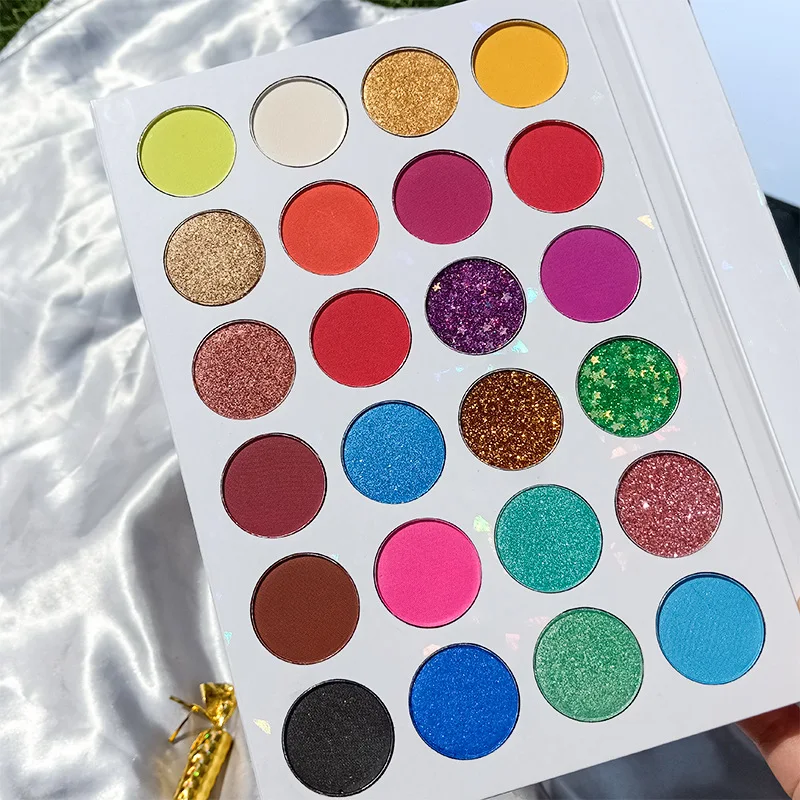 COEOVO 24 цвета, веганские тени для век, высокий пигментированный макияж, палитра теней для век, частная торговая марка, палитра теней для век