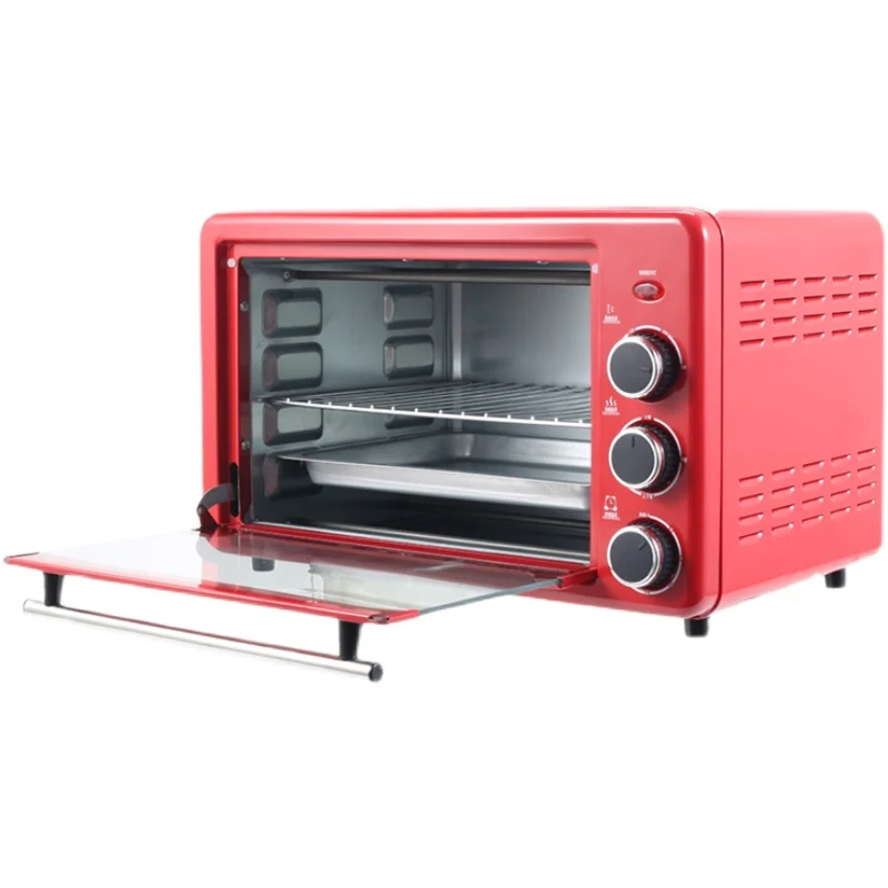 25l Small Kitchen Appliances Toaster Oven Mini Electric Oven For Cake Baking