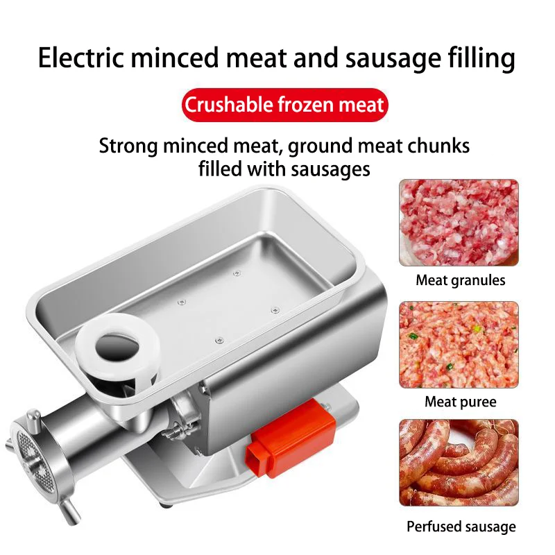 Multi Function Electric Super Fine Industrial Heaw Duty Large Stufing Meat Mincer Grinder for Making Sausage