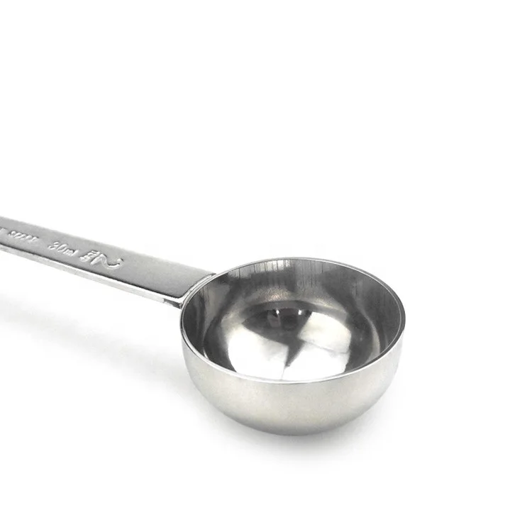 stainless steel coffee scoop