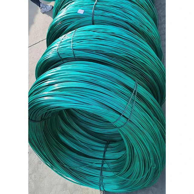 Garden Fence Use Pvc iron Wire Coiled iron wire and plastic coated Wire Galvanized