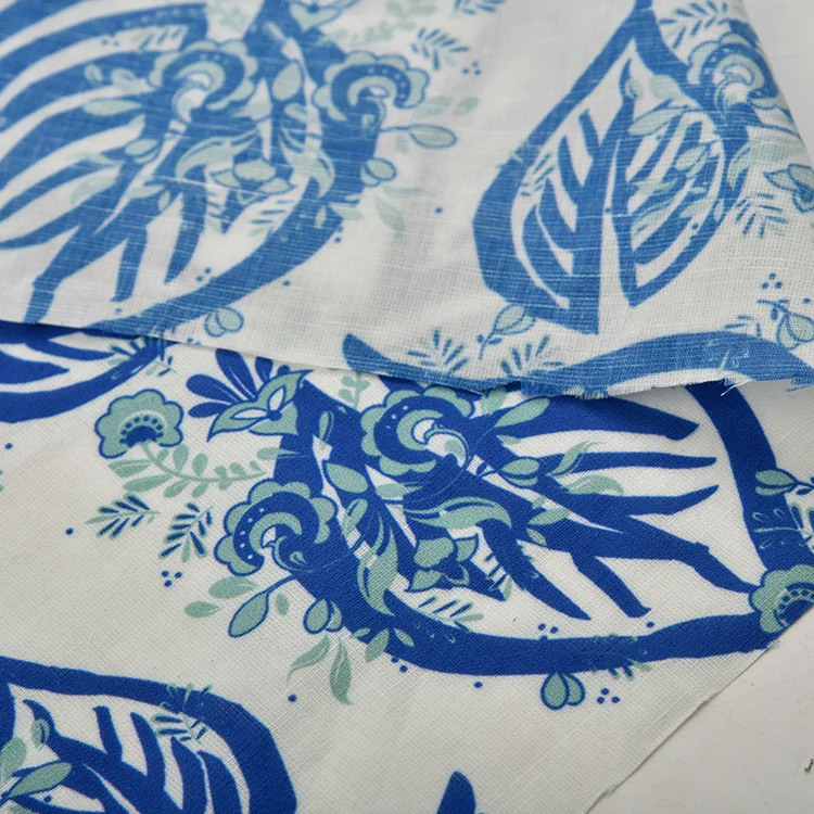 Изготовленный На Заказ Печатный дизайн дышащий Тенсел Матрас ткань