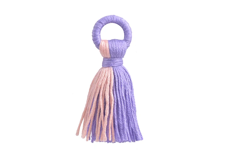
Two Color Tones Cotton Tassel for Crafting, Jewelry Making, Key chain, Cosmetic Bags, Pillows, Purses, Apparel Accessories 