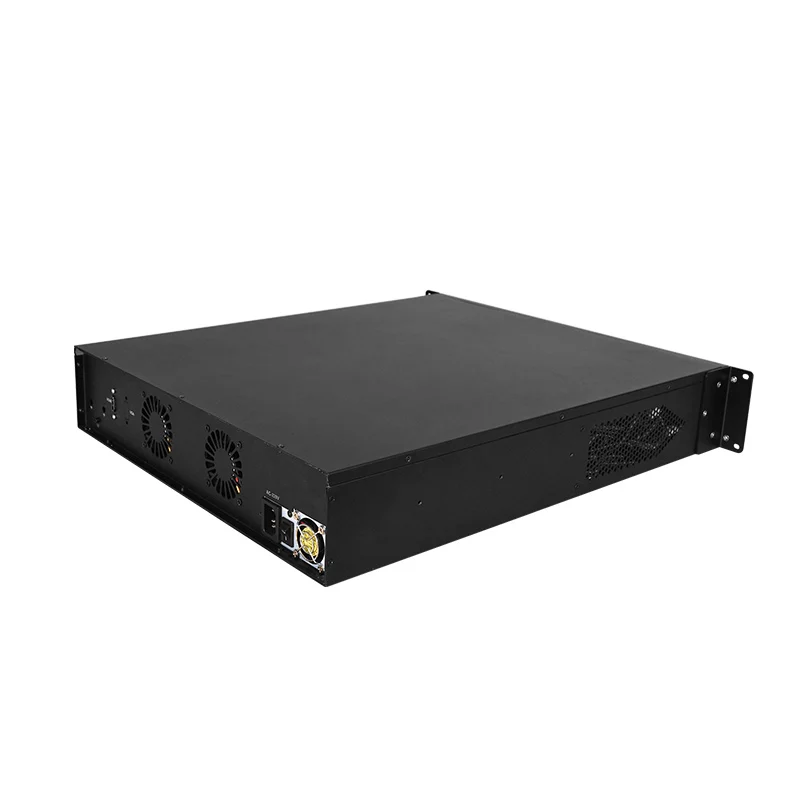 Zunsia OEM 2U 19 inch Rackmount Intel 12th Gen Network Firewall Router with 4 SFP and 6 LAN