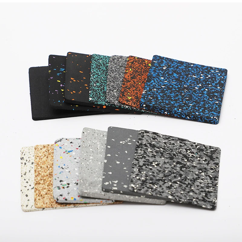 Waterproof and Skid-Proof Gym Floor Roll Made of Recycled Rubber