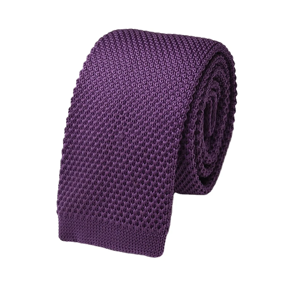Yili Factory Manufacturer Custom Fashion Seamless Versatile Silk Knit Ties Men