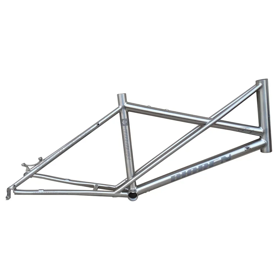 Haofutan new design custom Gr 9 titanium fat bike frame  ultralight weight high quality  disc brake bicycle brake