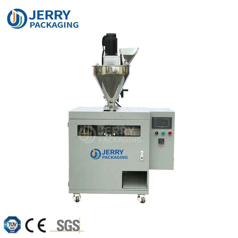 Mini Horizontal Premade Ziplock Bag Pouch Doypack Coffee Food Dried Fruit Powder Candy Nut Bean Scales Packaging Packing Machine