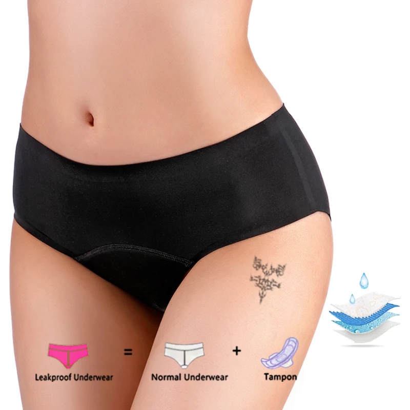 High quality Women Safety period panties menstrual Female Physiological Underwear Comfortable Menstrual Panties