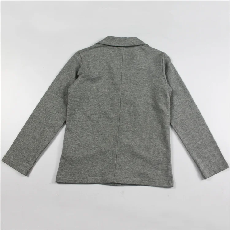 
Hot Selling Cheap Custom Navy 100% Cotton Terry High Quality Girls Suit 