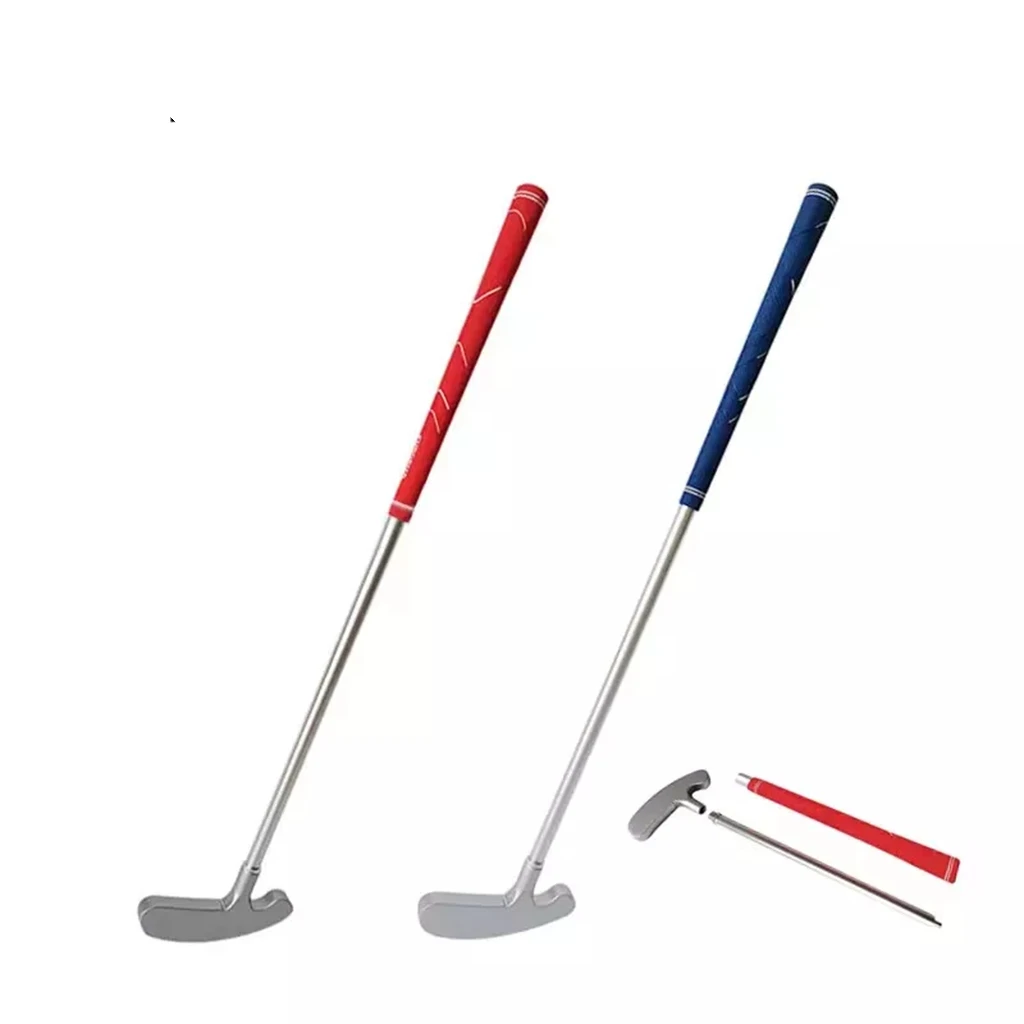 Оптовая продажа, низкая цена, высокое качество, для занятий спортом на открытом воздухе, с напечатанным логотипом, 2 секции, клюшка для гольфа