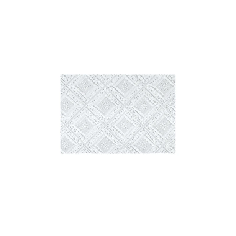 Embossing white pvc lamination film for mdf stretch ceiling film pvc calcium silicate ceilings tile