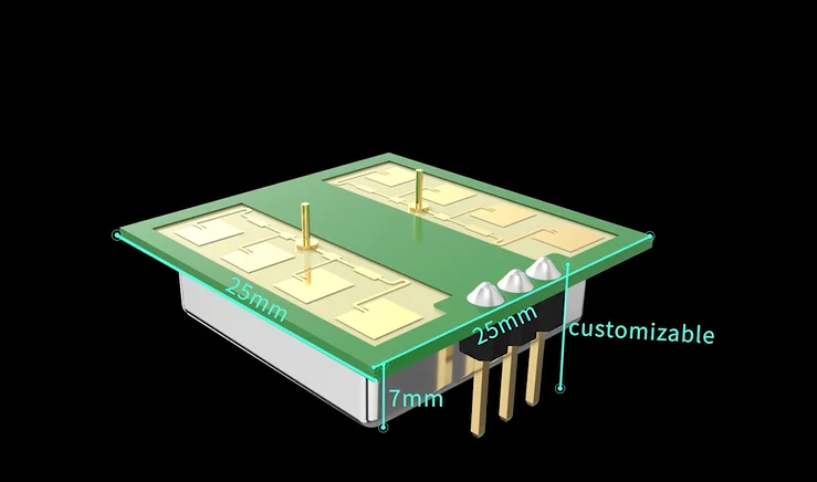 Pdlux PD-V21 Human Body 24ghz Sensor Cdm324 Radar Sensor Induction Switch CW Microwave Body Sensor Modules