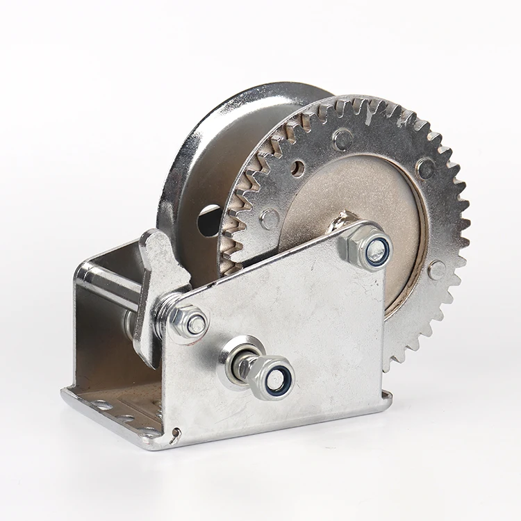 
High Quality 1800lbs*10m 600lbs 1200lbs Cargo Handling Hand Winch For Poland 