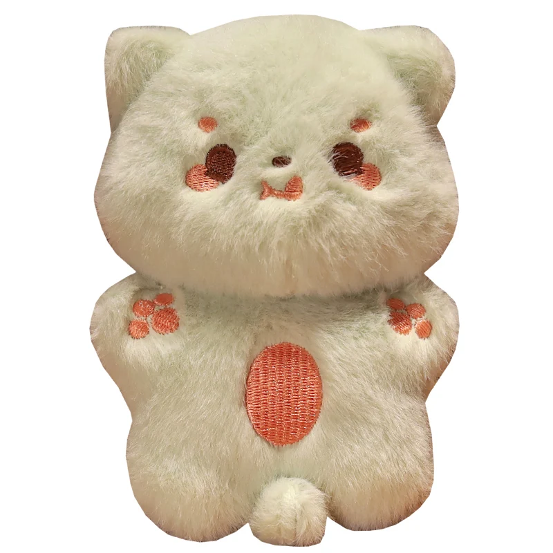 Мультяшная плюшевая игрушка милый Кот плюшевый брелок кулон