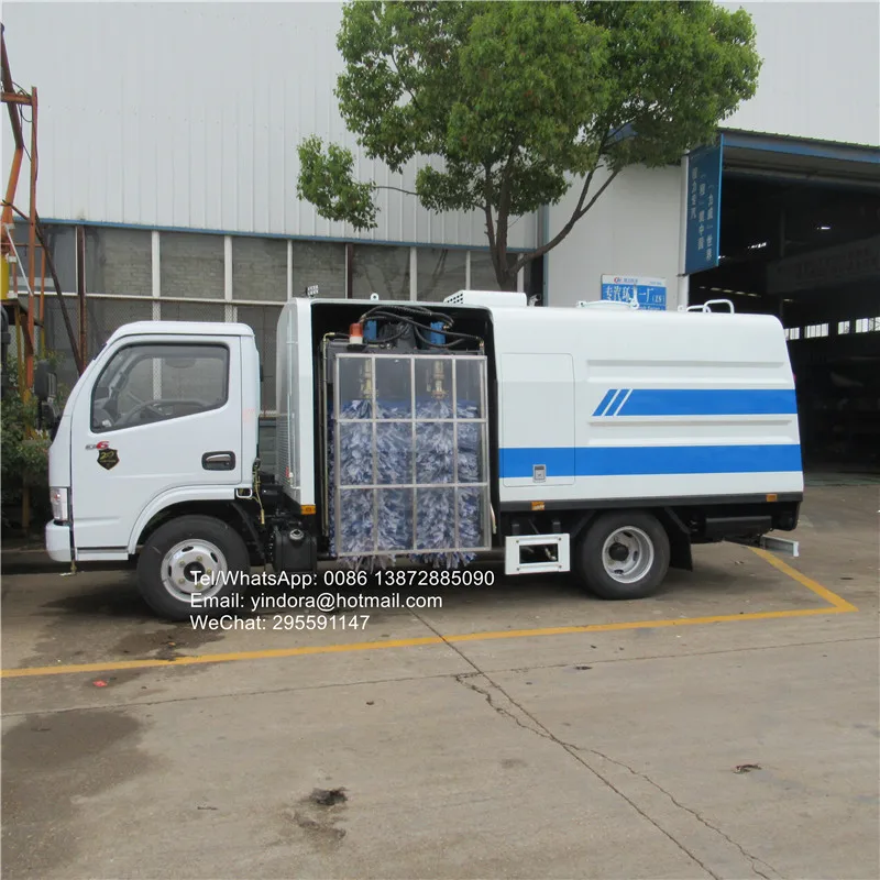 Новая небольшая дорожная мойка dongfeng переносное ограждение очиститель ограждения грузовик