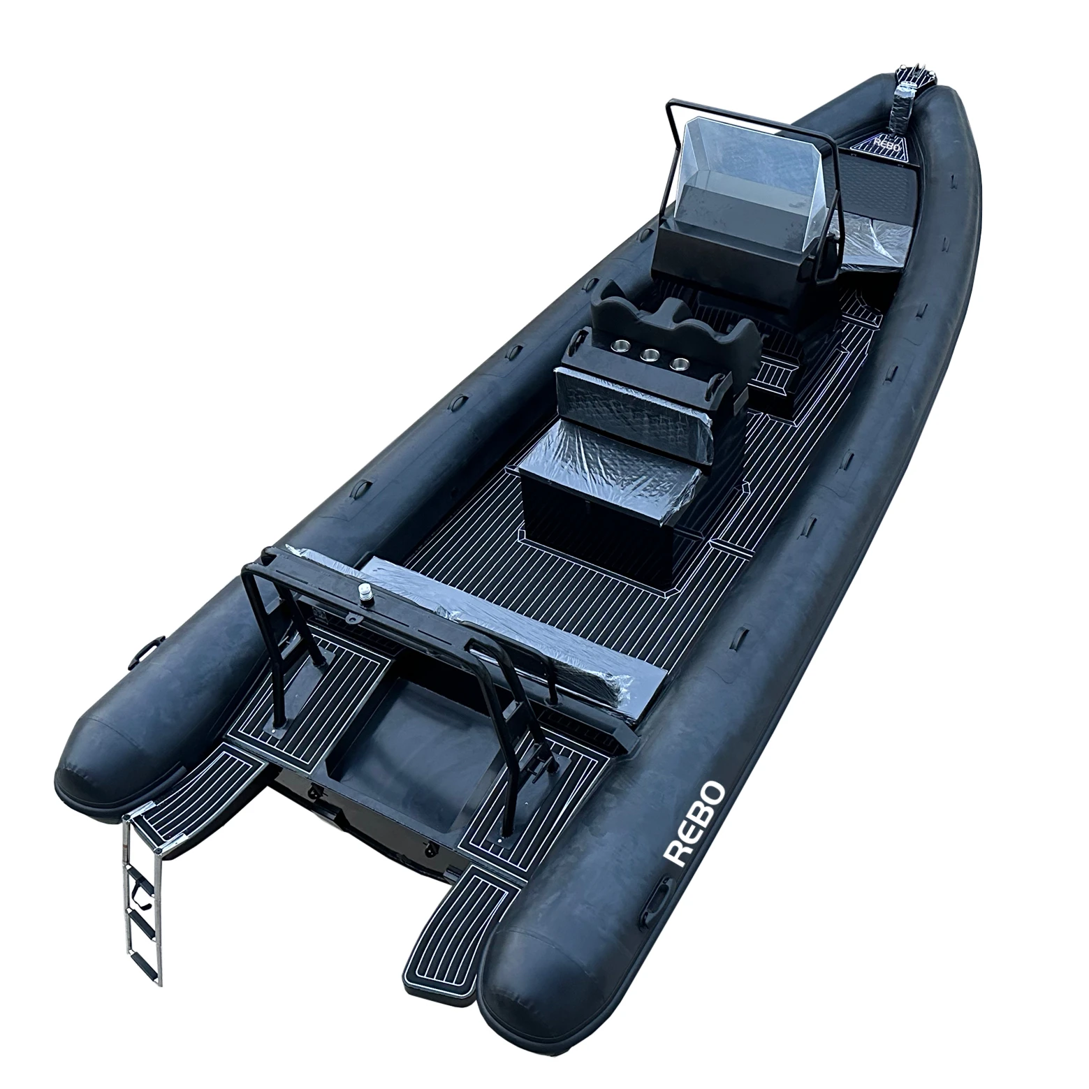 Высокоскоростной спортивный 25ft SP RIB760 Hypalon Orca Алюминиевый Корпус Надувная патрульная лодка с диваном