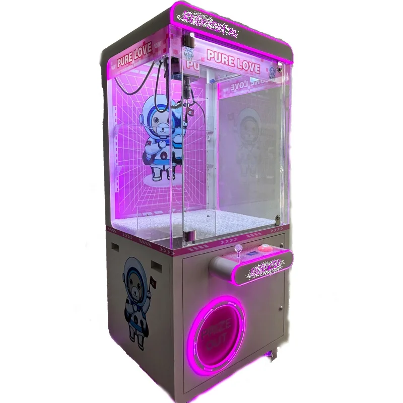 Colourful Cheap Cute  Kids And Adults Treasure Hunt Toy Claw Crane Game Machines Or Automatic Doll Game Machines For Sale