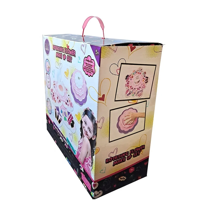 Makeup Kit for Girls - Flower Shaped Little Girls Makeup Kit for Kids