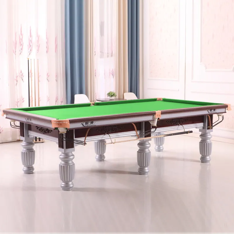 China 8 ball  snooker pool billard table supplier with full size 7ft 8ft 9ft 12ft