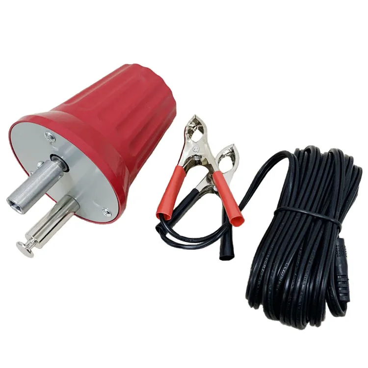 DC 12V Rotisserie Battery Motor 30kgf.cm Load BBQ Spit Grill Motor 20rpm with power adapter and fish clip