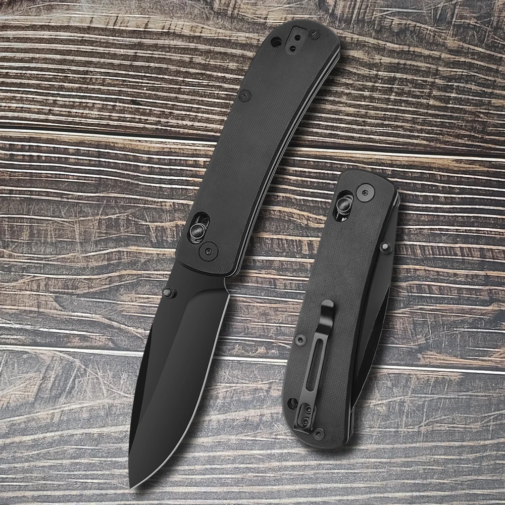 D2 AUS-8 steel blade black color G10 handle survival outdoor g10 portable axis lock folding blade knife hunted series