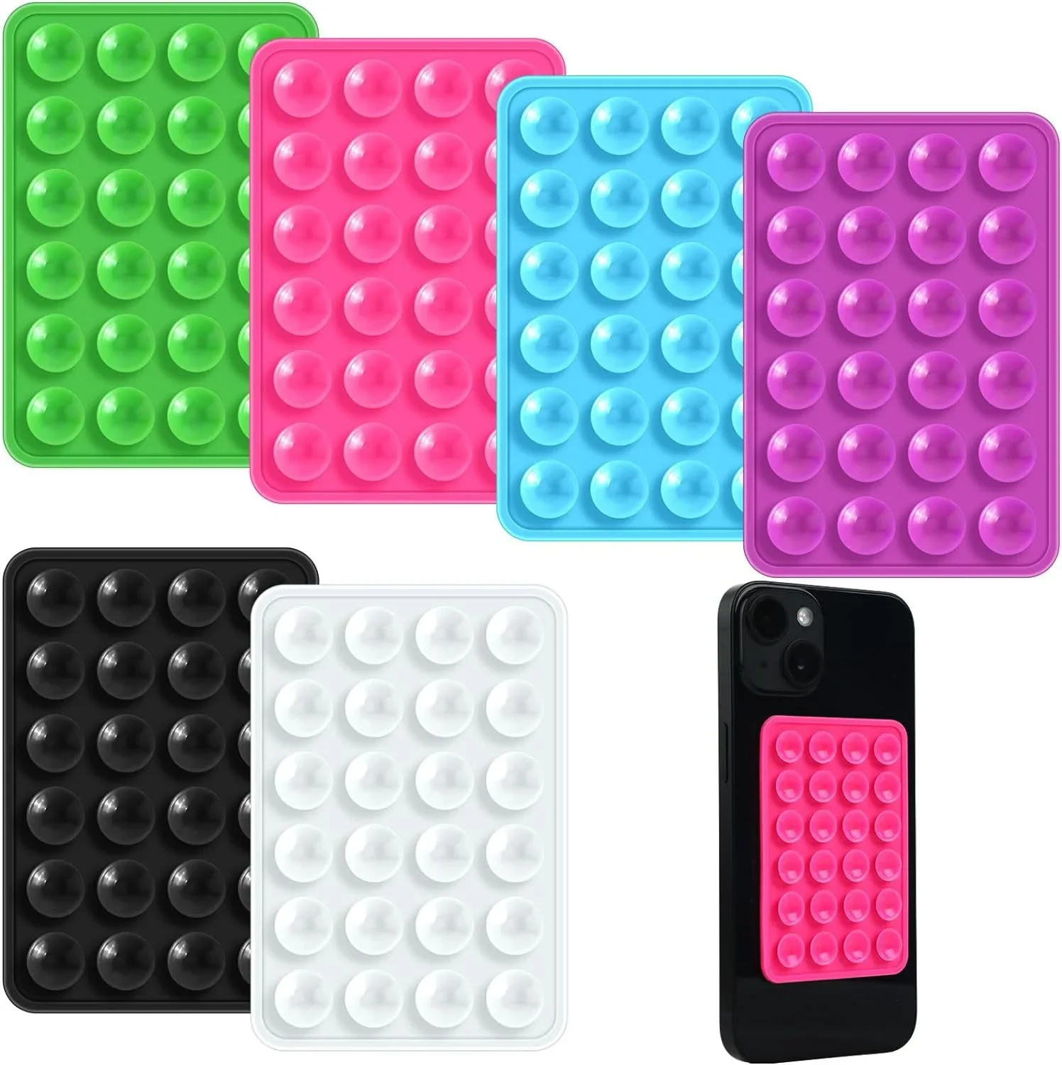 X710 Factory Price Cheap Anti Slip Silicone Suction Mat Mobile Phone Holder Customized Acceptable