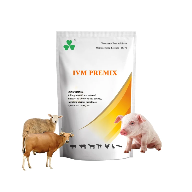 YUMUKE 5% beef cattle and sheep compound premix feed power fast weight gain and high conversion rate fast fattening