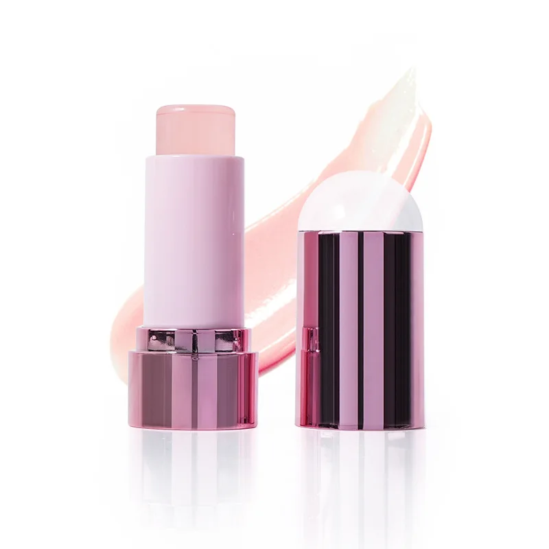 Dual-use Multi-color Transparent Waterproof Jelly Blush Stick Color Change Lipstick Jelly Tint Blush Stick