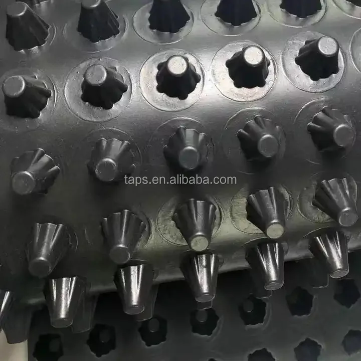 factory price Hdpe Plastic Dimpled Drain Board Dimple Drainage Sheet