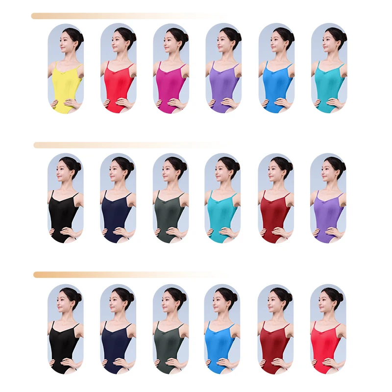 123141125 BAIWU Women Ballet Leotards Gymnastics Body Suits Performance Wear and Training Dancewear for Adults