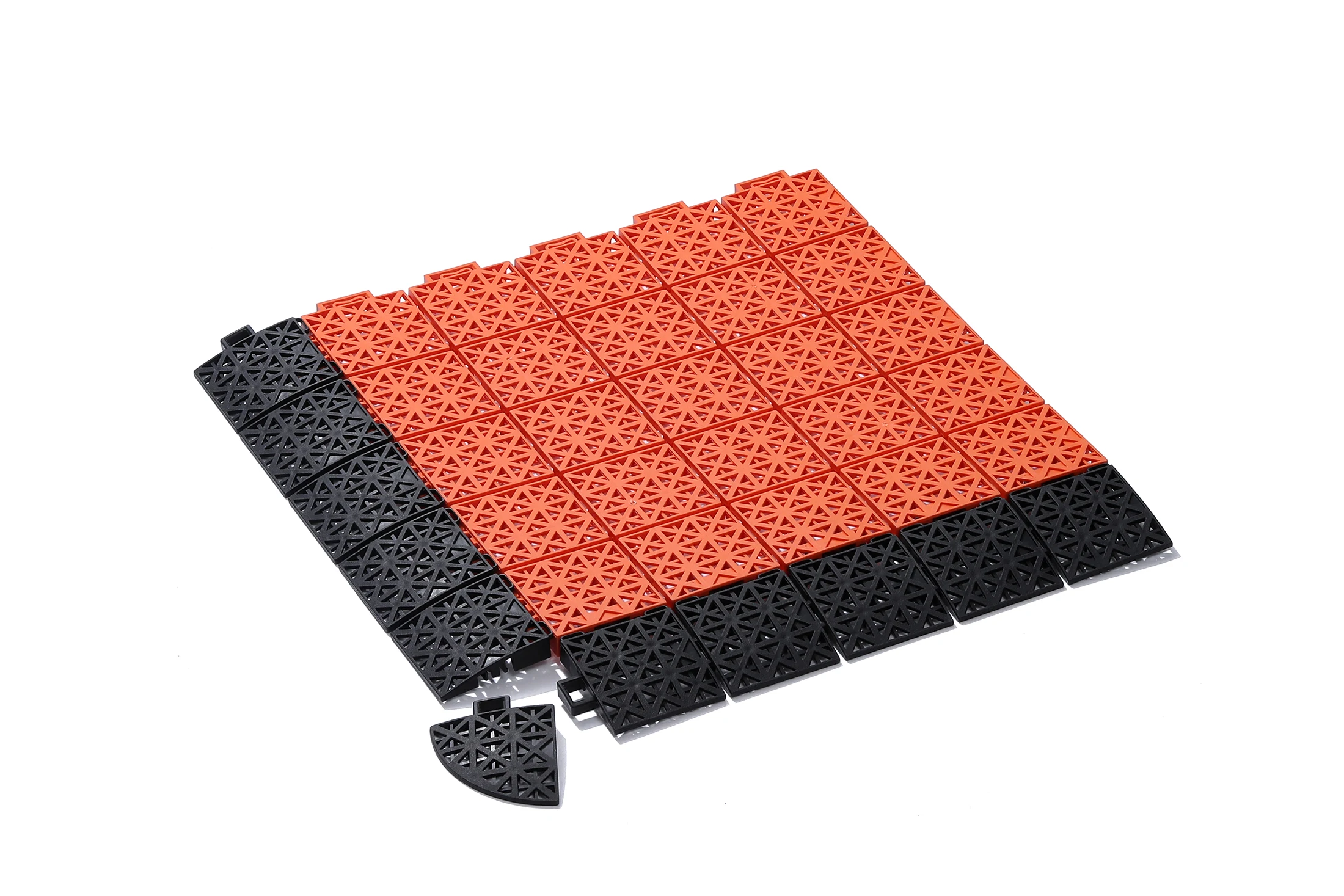 Non warp pickleball court sports flooring interlocking outdoor pickleball court mat pickleball flooring
