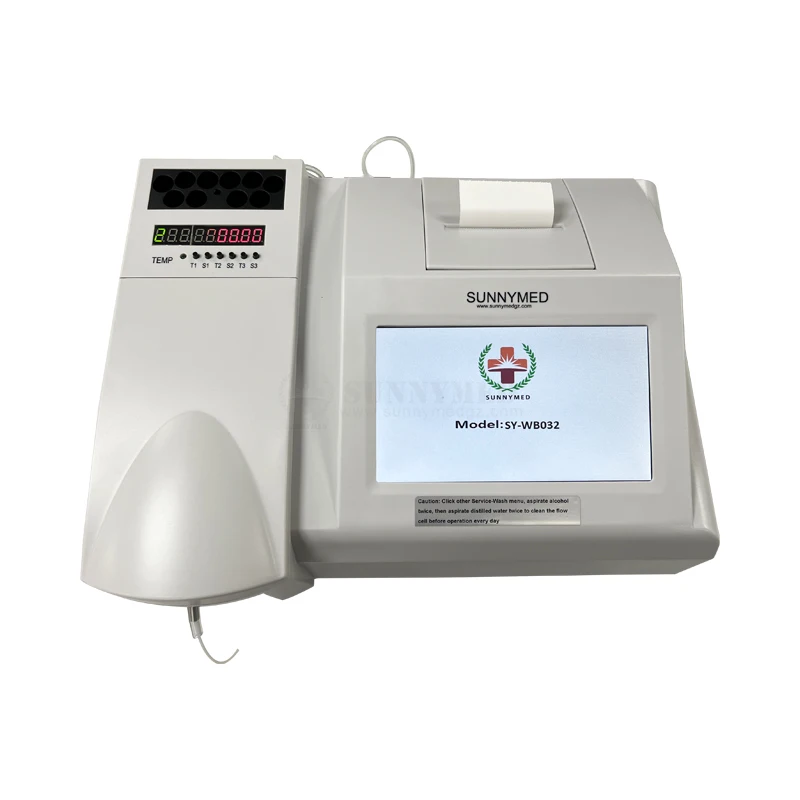 SY-WB032 Portable Veterinary Chemistry Analyzer Semi-Auto Laboratory analyzer medical equipment