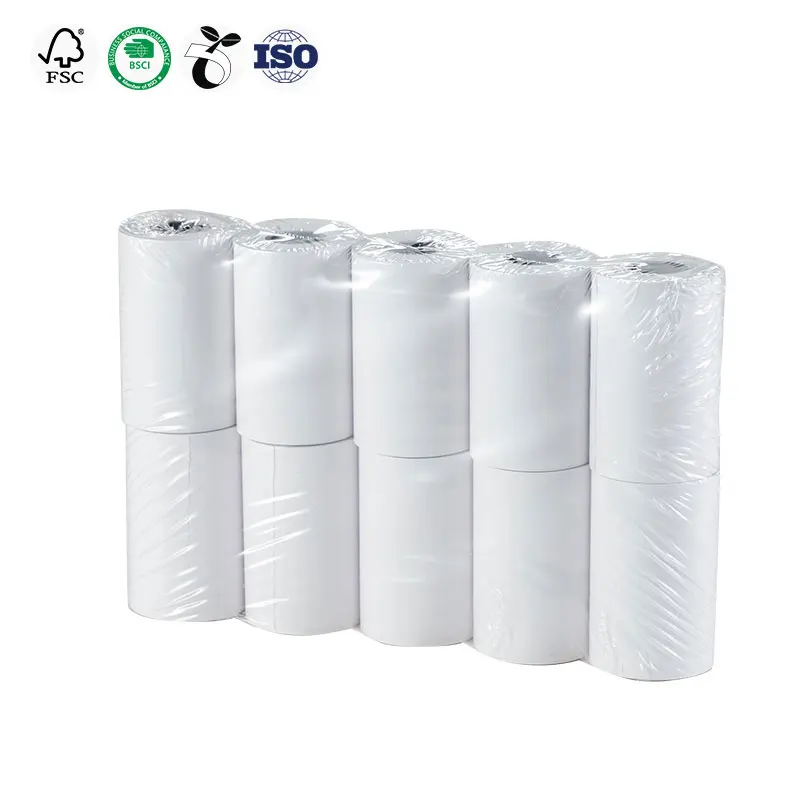 Wholesale Hot Sale 80mmx80mm 57mmx50mm 57mmx40mm POS ATM  Printing Thermal Paper Till Rolls