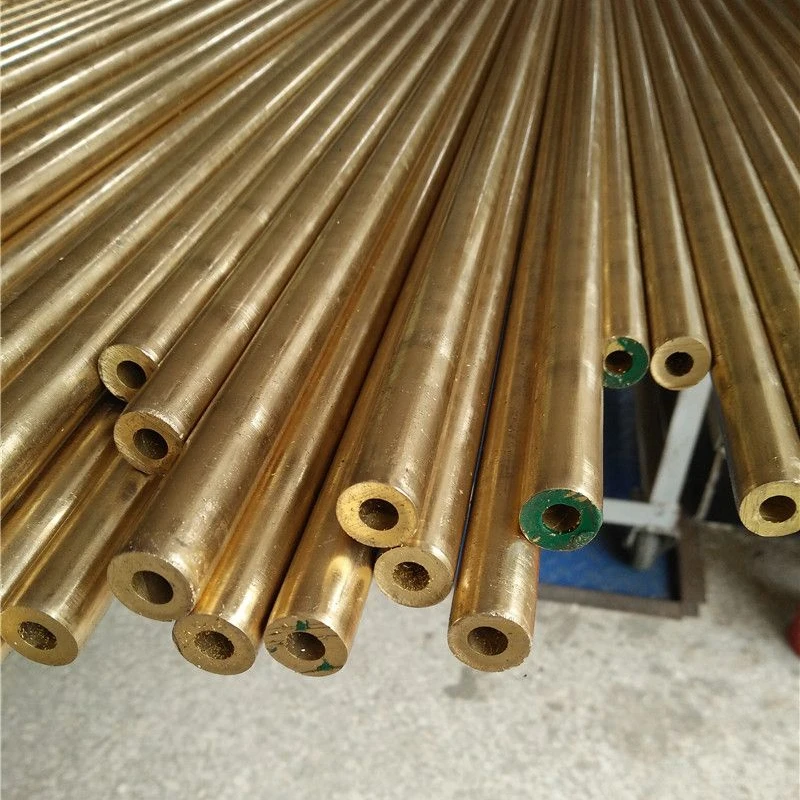 Thick-walled brass tube H65 precision brass lead-free environmentally friendly copper tube