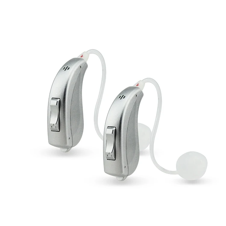 Blue tooth Hearing Aid connect to smartphone Mini OE Hearing Device Digital Personal Sound Ear Amplifier with 4 channels