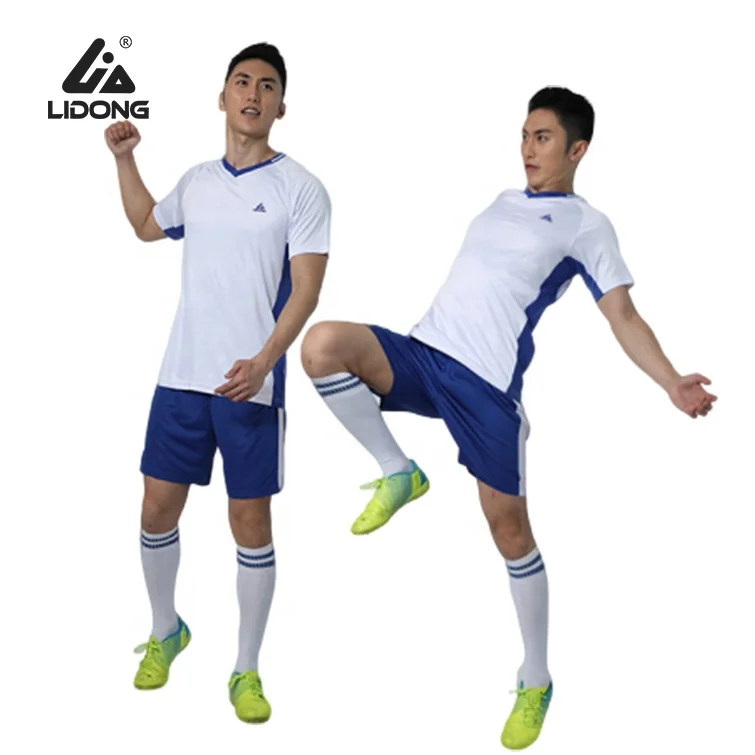 
Latest Design Your Own Logo Uniform Jersey Football Man Cheap Soccer Uniform Jersey Set 