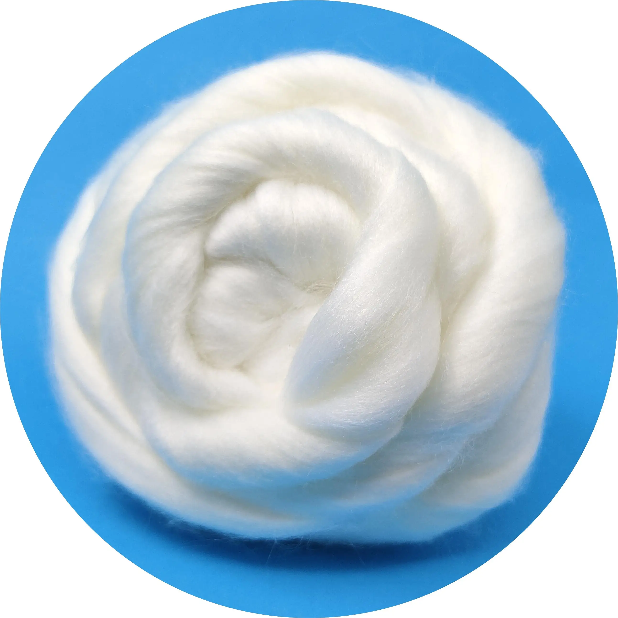 3d raw white high shrinkage acrylic fiber tops good quality